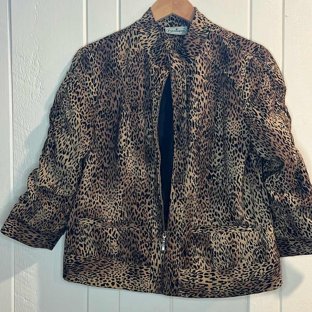 Patchington Cheetah Print Jacket